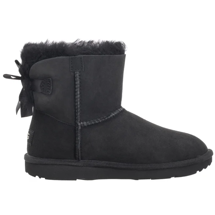Kozaki UGG K Mini Bailey Bow II 1017397K BLK – zdjęcie 3
