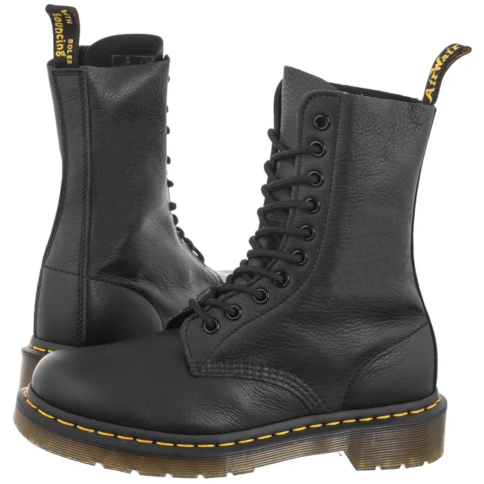 Glany Dr. Martens 1490 Virginia Black 22524001 – zdjęcie 1