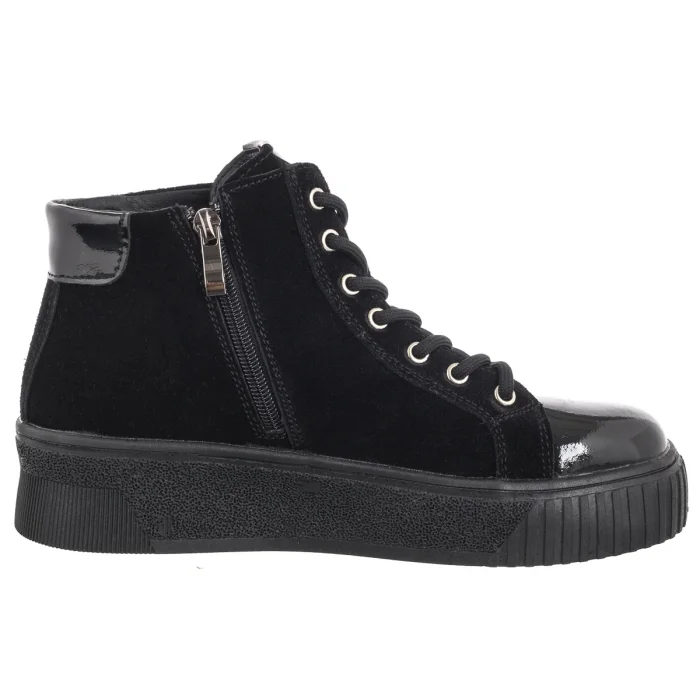 Botki Filippo Czarne DBT6483/24 BK  – zdjęcie 3
