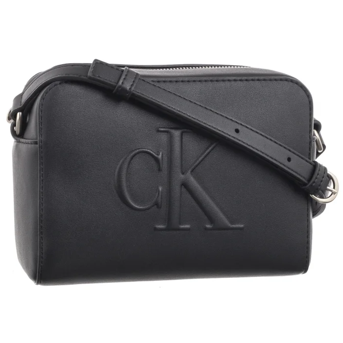 Torebka Listonoszka Calvin Klein Sculpted Camera Bag Deboss Black K60K612726 BEH – zdjęcie 1