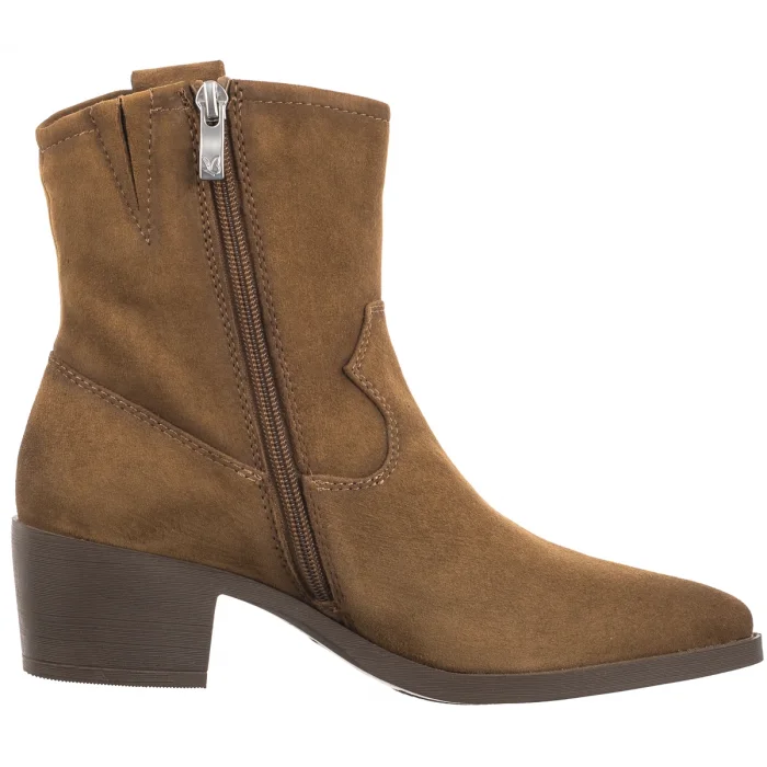 Botki Caprice Brązowe 9-25313-43 741 Khaki Suede – zdjęcie 3