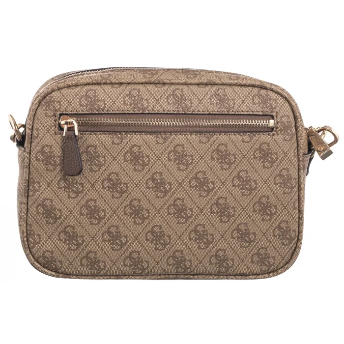 Torebka Listonoszka Guess Vikky II Camera Crossbody HWSG93 18140 Latte Logo/Brown – zdjęcie 2