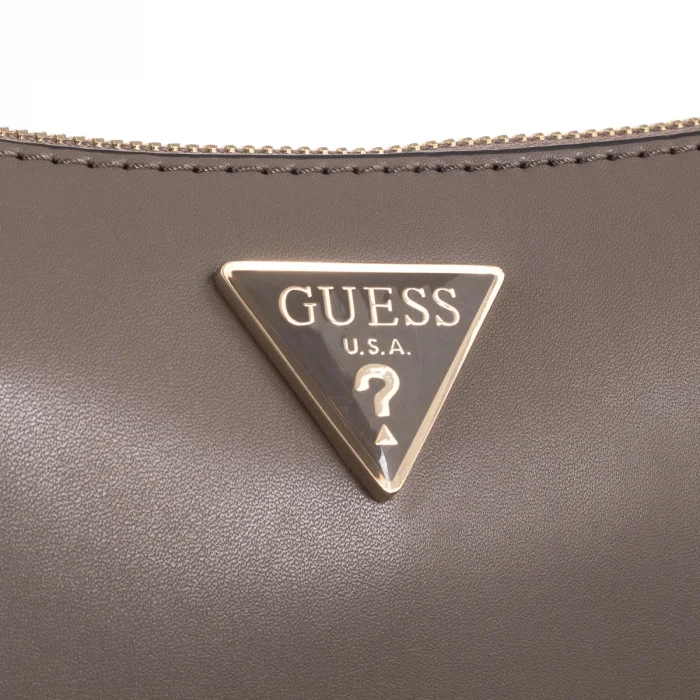 Torebka Guess Daryna Top Zip Shoulder Bag HWVG94 93180 Dark Taupe – zdjęcie 4