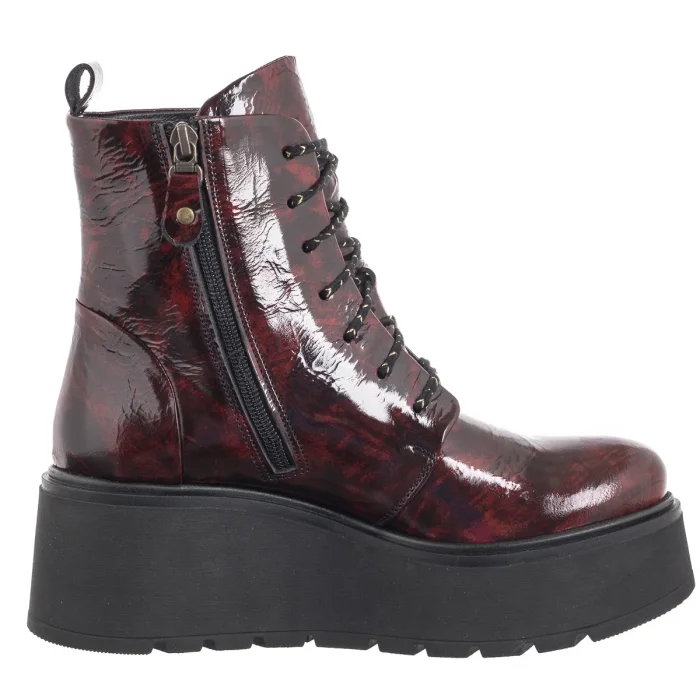 Botki Maciejka Bordowe 06762-23/00-6  – zdjęcie 3