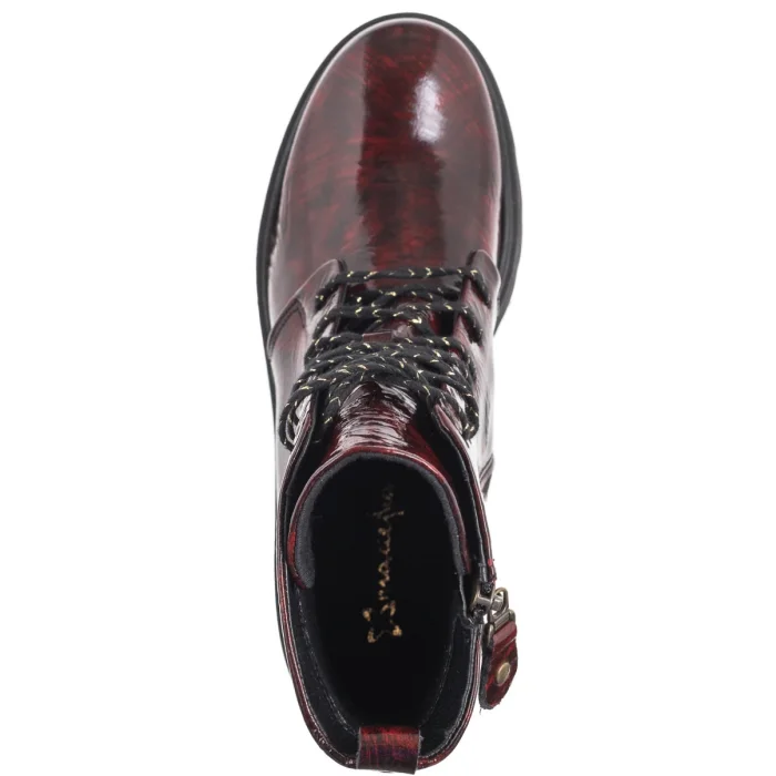 Botki Maciejka Bordowe 06762-23/00-6  – zdjęcie 6