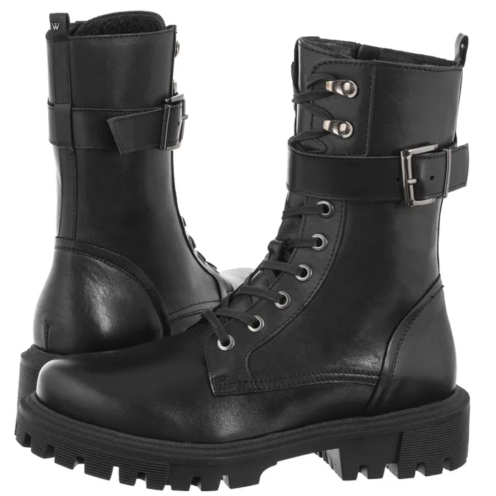 Workery Wojas Czarne 64126-51 – zdjęcie 1