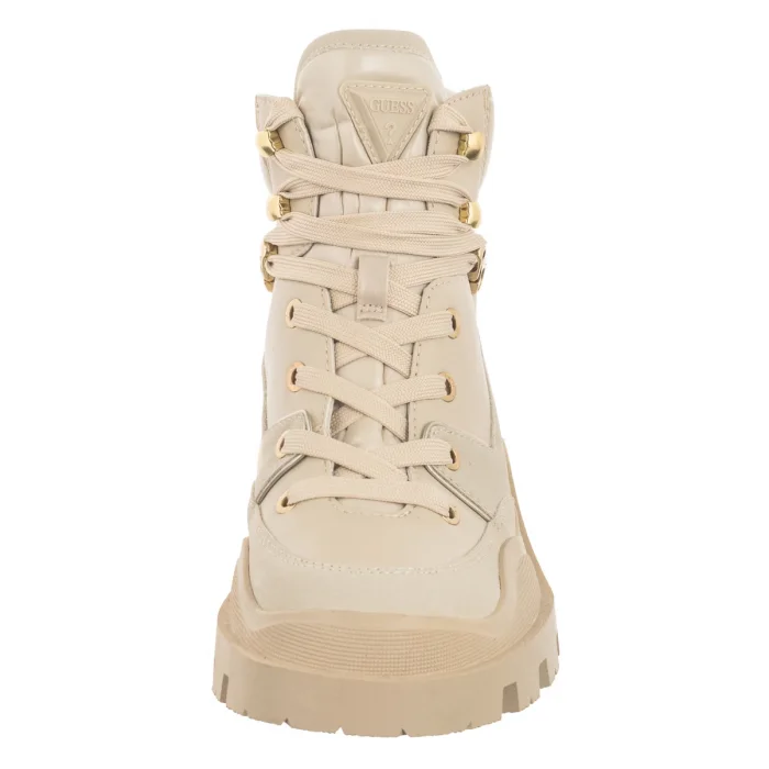 Botki Guess Yia FLFYIA ELE10 Beige – zdjęcie 4