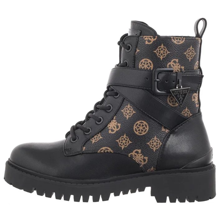 Botki Guess Olsy FLFOLS FAL10 BLKBR – zdjęcie 2