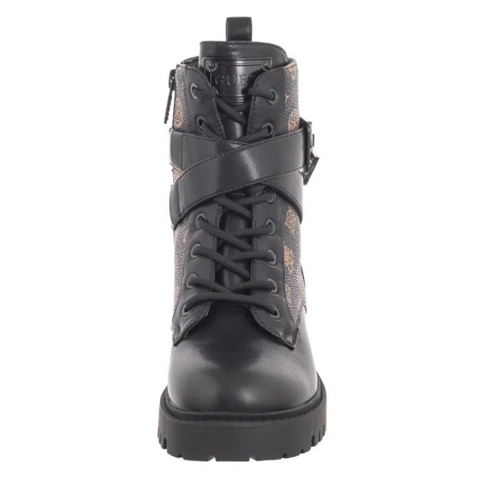 Botki Guess Olsy FLFOLS FAL10 BLKBR – zdjęcie 4