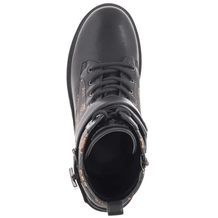 Botki Guess Olsy FLFOLS FAL10 BLKBR – zdjęcie 6