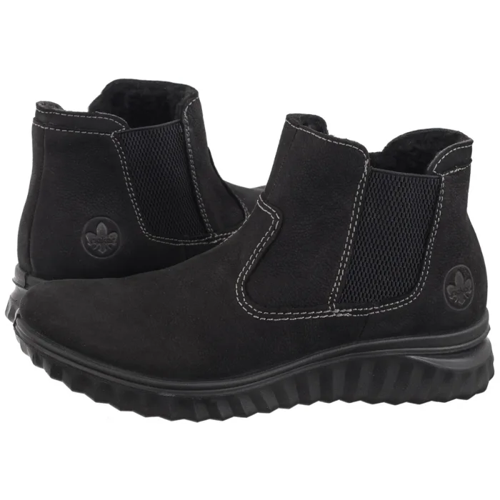 Sztyblety Rieker Czarne 59030-01 Black – zdjęcie 1