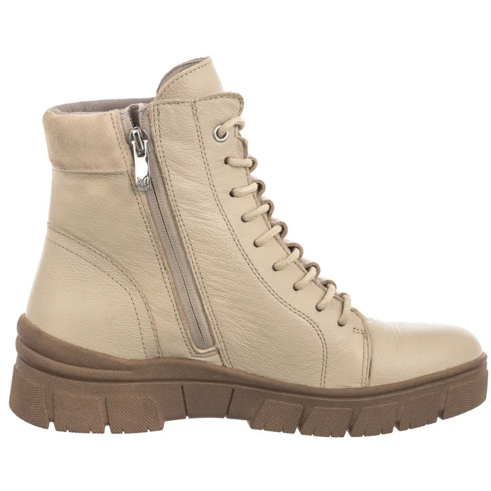 Trzewiki Caprice Beżowe 9-23241-43 402 Beige Nappa – zdjęcie 3