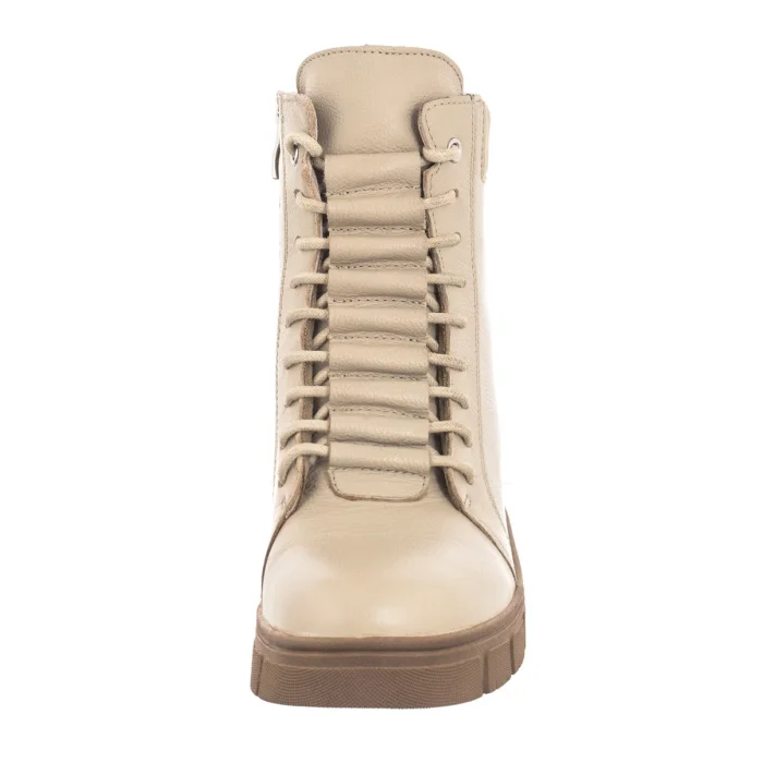 Trzewiki Caprice Beżowe 9-23241-43 402 Beige Nappa – zdjęcie 4