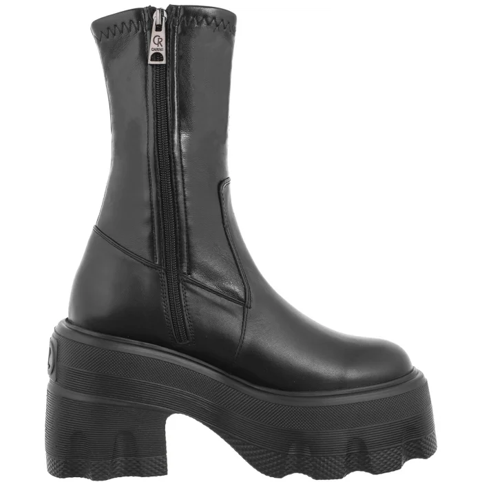 Botki Carinii Czarne B9903___-E50-000-000-G67 – zdjęcie 3