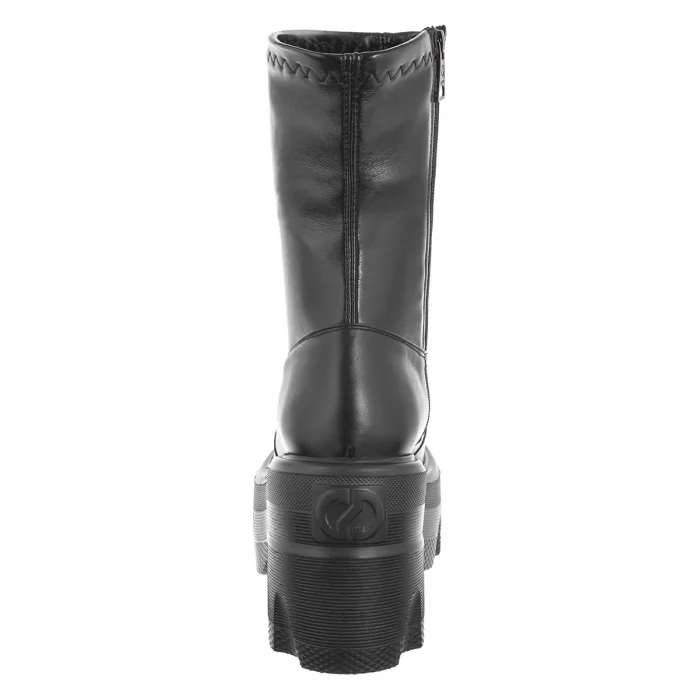Botki Carinii Czarne B9903___-E50-000-000-G67 – zdjęcie 5