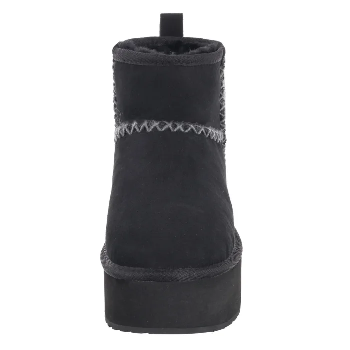 Śniegowce EMU Australia Stinger Knit Flatform Black W13143 – zdjęcie 4