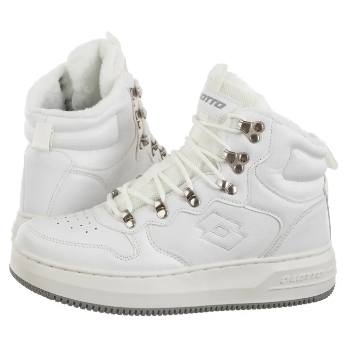 Sneakersy Lotto Jalana Pf Fur 2400390W 1014 White/Lt.Grey – zdjęcie 1