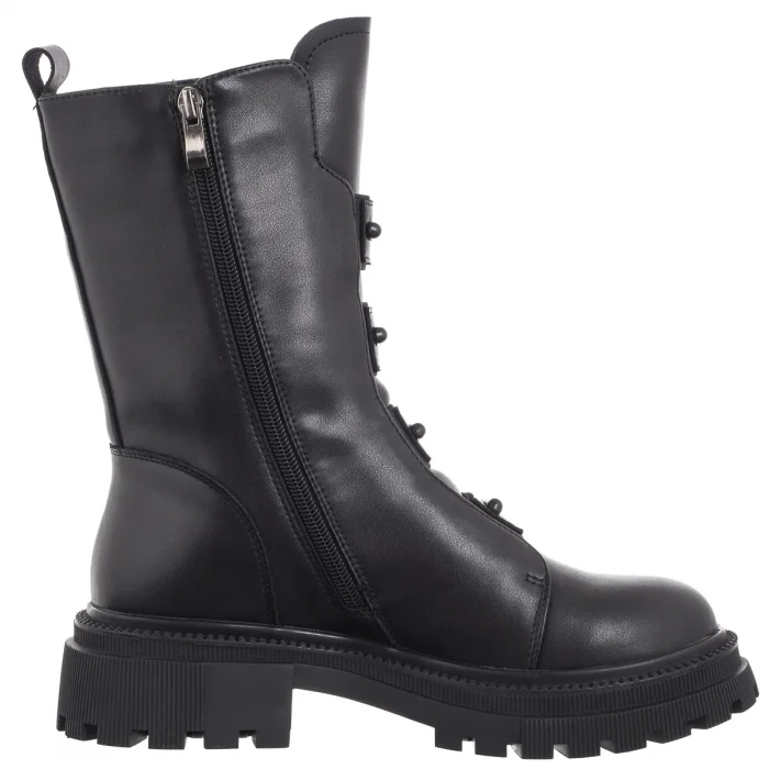 Workery Venezia Czarne G032LEBLOBB006 – zdjęcie 3
