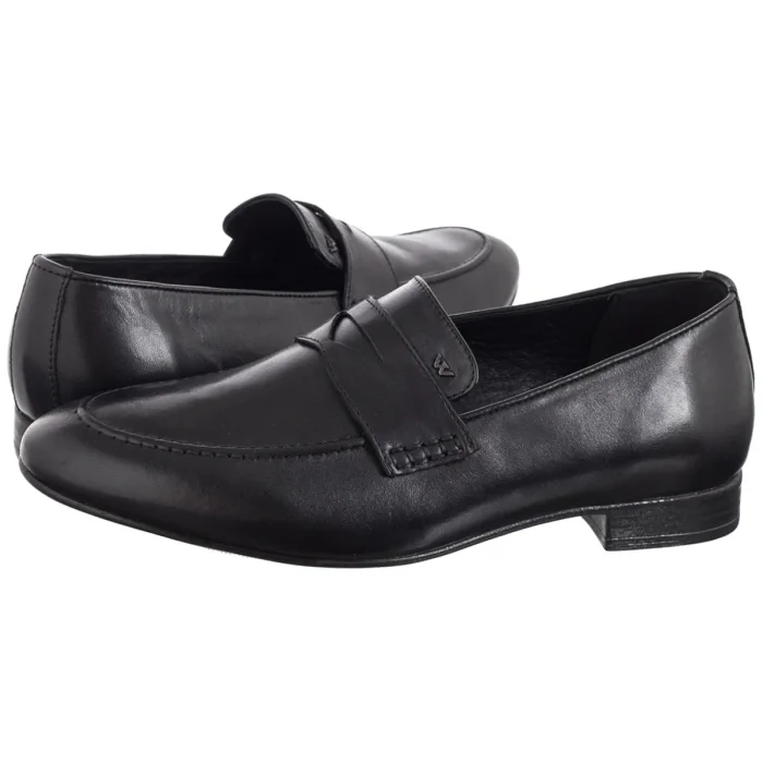Loafersy  Wojas Czarne 10152-51 – zdjęcie 1