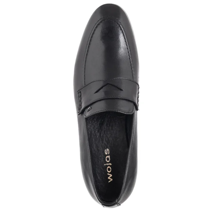 Loafersy  Wojas Czarne 10152-51 – zdjęcie 6