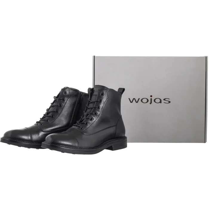 Trzewiki Wojas Czarne 24092-51 – zdjęcie 8