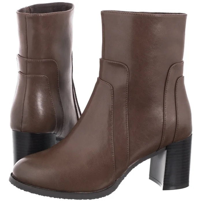 Botki Sergio Leone Brązowe BT 675-S – zdjęcie 1