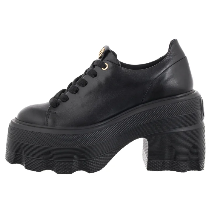 Półbuty Carinii Czarne B9901-E50-000-000-G67 – zdjęcie 2