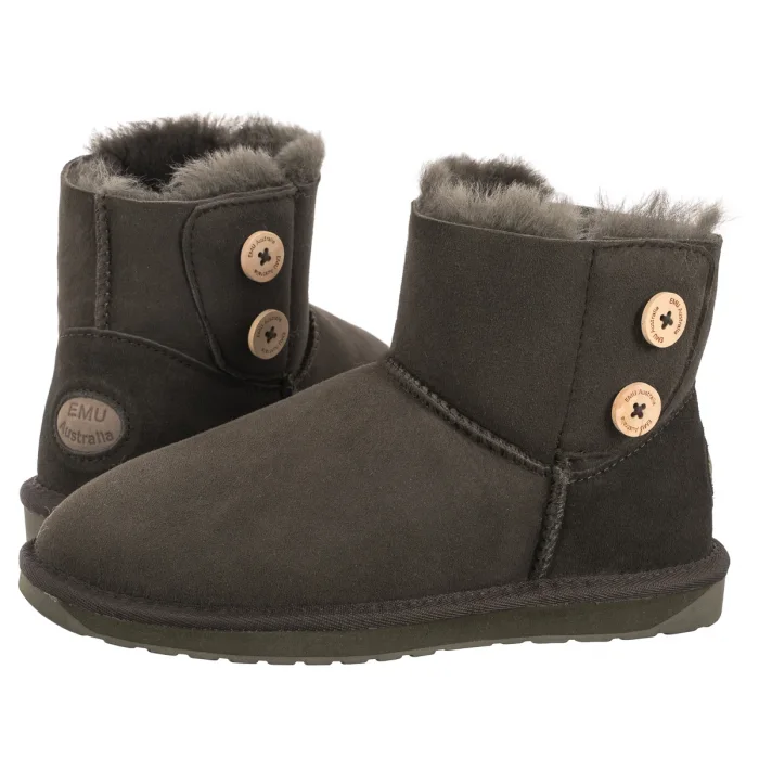 Botki EMU Australia Piction Dark Olive W13141 – zdjęcie 1