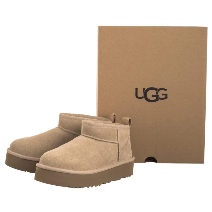 Buty UGG Kids Classic Ultra Mini Platform 1157791K SAN – zdjęcie 8