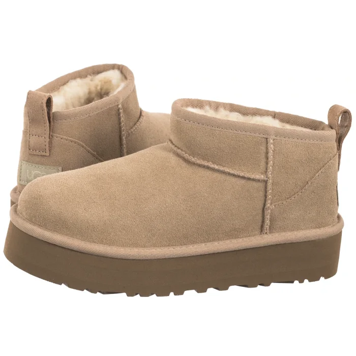 Buty UGG Kids Classic Ultra Mini Platform 1157791K SAN – zdjęcie 1