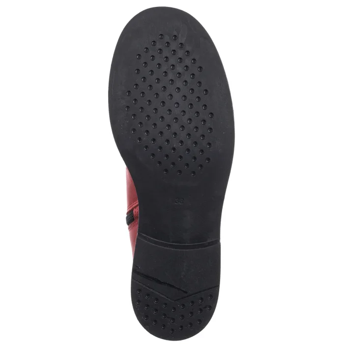 Trzewiki Venezia Czerwone M011LEREOBB058 – zdjęcie 7