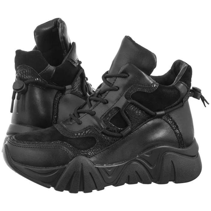 Sneakersy Filippo Czarne DBT6367/24 BK – zdjęcie 1