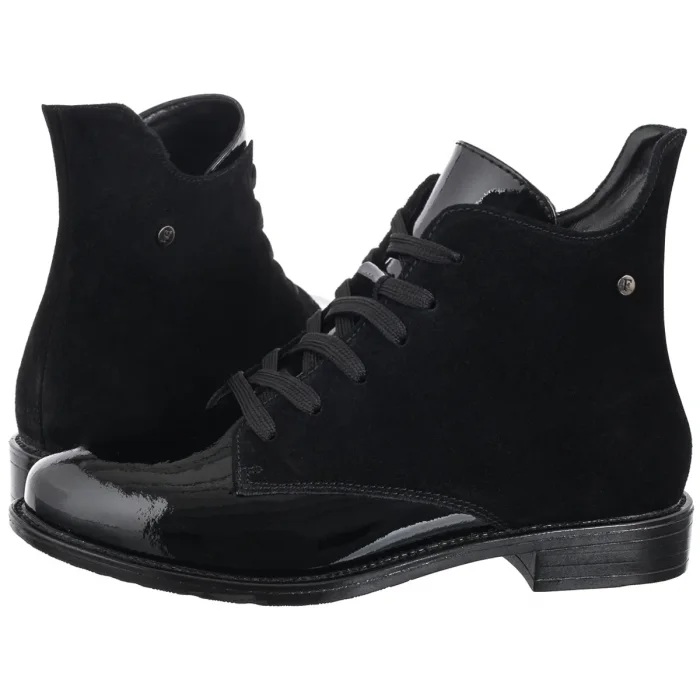 Botki Filippo Czarne DBT6335/24 BK – zdjęcie 1