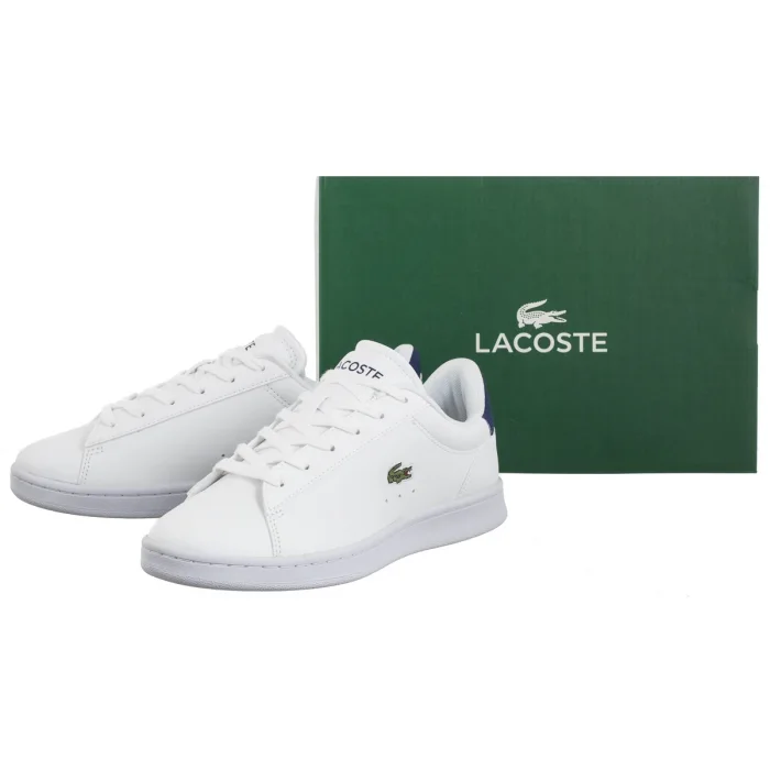 Buty Lacoste Carnaby Set 224 1 SUJ Wht/Nvy 748SUJ0001.042 – zdjęcie 8