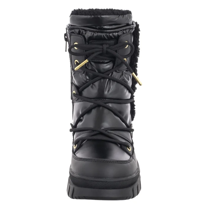 Śniegowce Tommy Hilfiger Fur Boot Black T3A5-33610-1695999 – zdjęcie 4