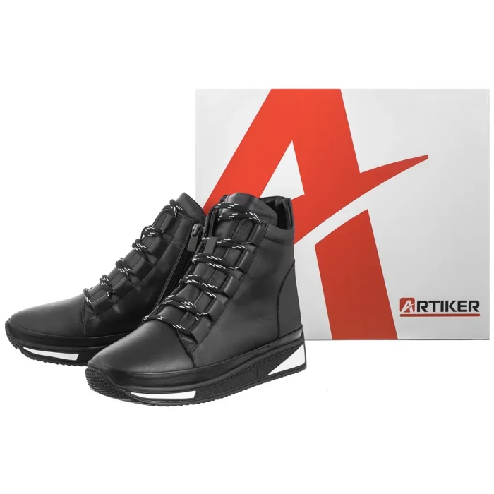 Botki Artiker Czarne 55C0846 – zdjęcie 8