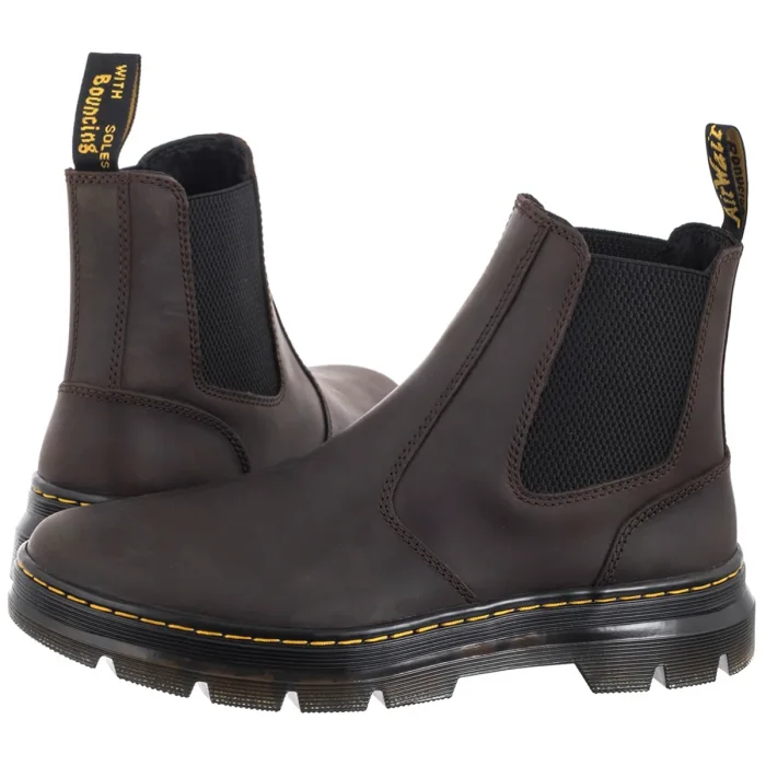 Sztyblety Dr. Martens Embury Crazy Horse Dark Brown 25978207 – zdjęcie 1