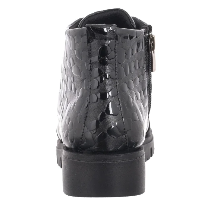 Botki Venezia Czarne H002LEBLOBB052 – zdjęcie 5