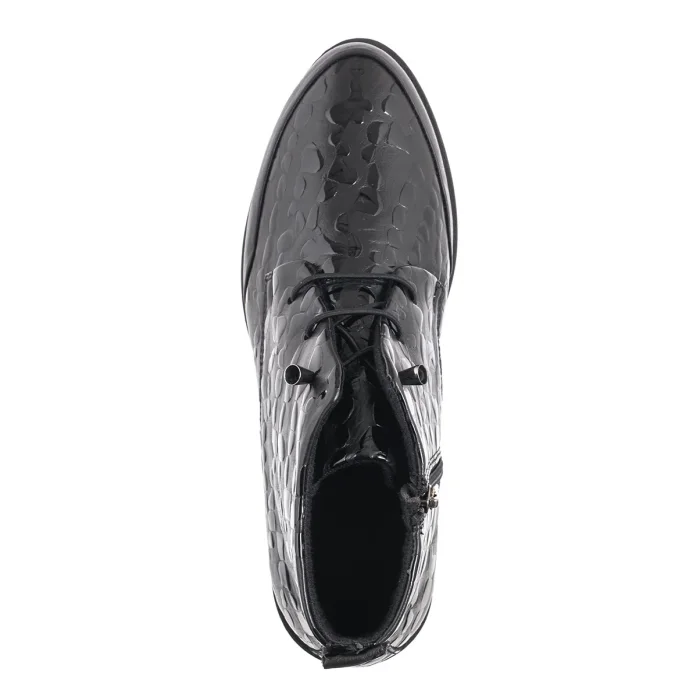 Botki Venezia Czarne H002LEBLOBB052 – zdjęcie 6