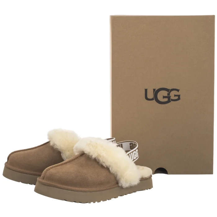 Kapcie UGG K Funkette 1130395 CHE – zdjęcie 8