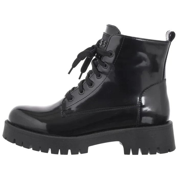 Trapery Nessi Czarne Lakierowane 22345 FL – zdjęcie 2