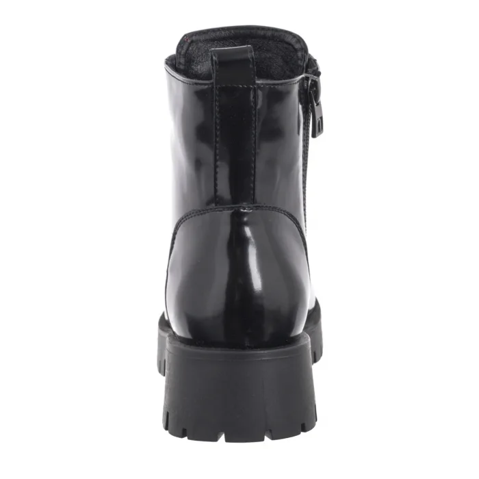 Trapery Nessi Czarne Lakierowane 22345 FL – zdjęcie 5