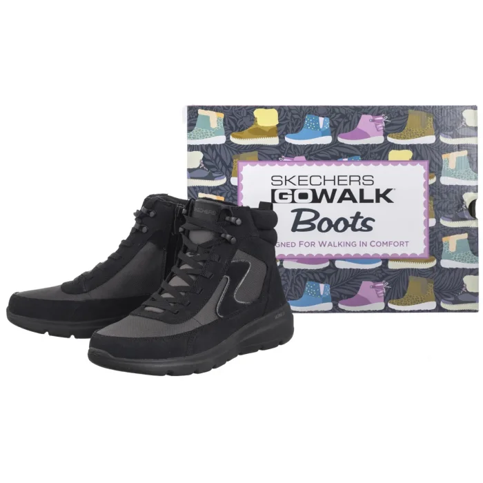 Botki Skechers Glacial Ultra Wanderlust Black/Gray 144198/BKGY – zdjęcie 8