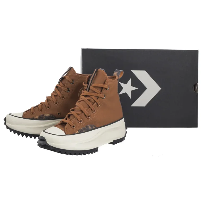 Sneakersy Converse Run Star Hike Hi Tawn Owl/Black/Egret A05246C – zdjęcie 8