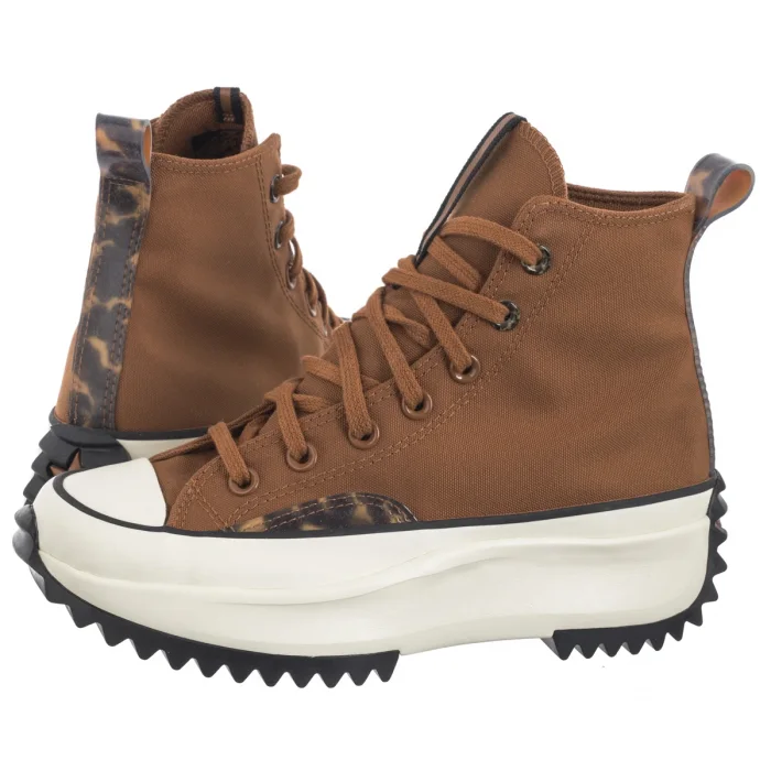 Sneakersy Converse Run Star Hike Hi Tawn Owl/Black/Egret A05246C – zdjęcie 1