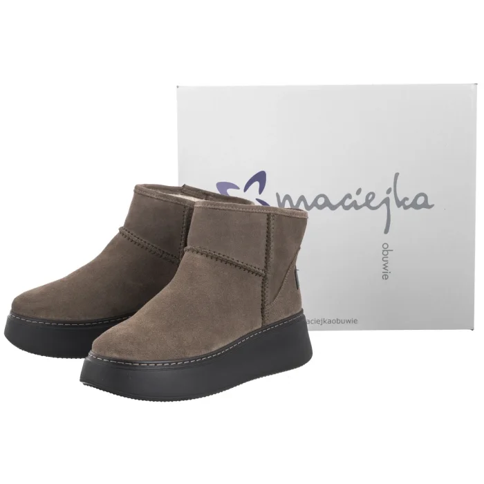 Botki Maciejka Brązowe 06257-02/00-4 – zdjęcie 8