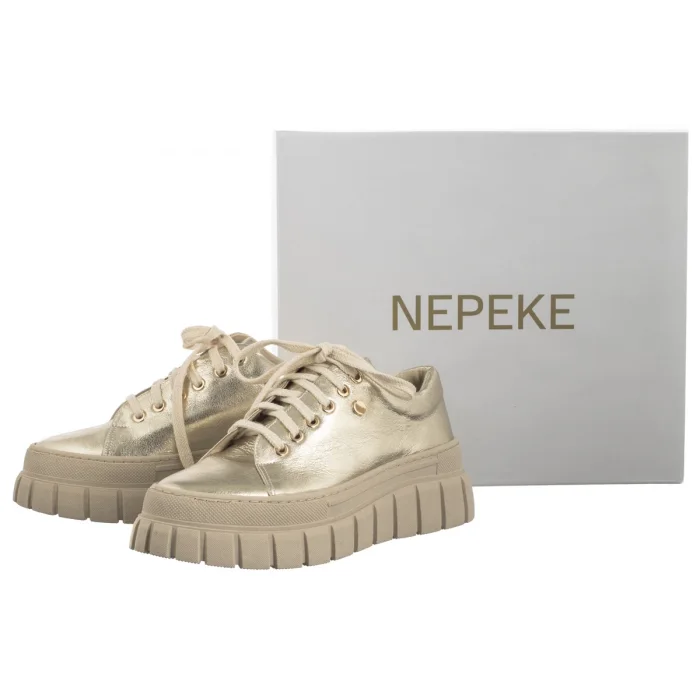 Półbuty Nepeke Ina Gold – zdjęcie 8