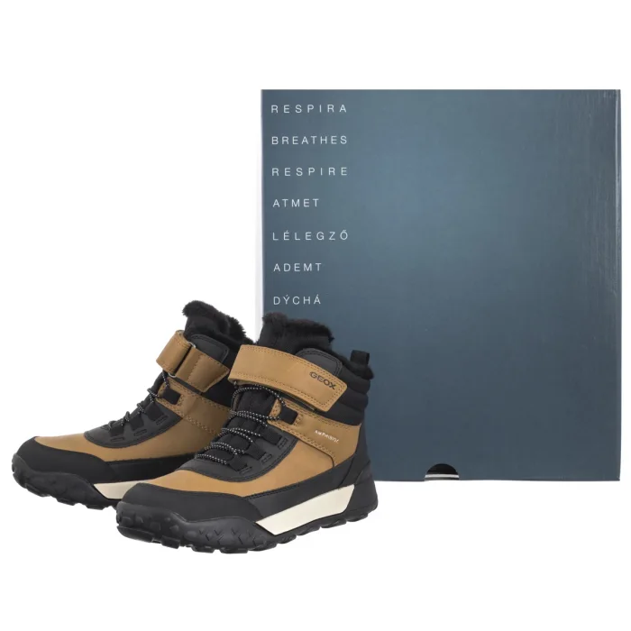 Trzewiki Geox J Trekkyup B Abx E Dk Yellow/Black J46MBE 0MEFU C2G9B – zdjęcie 8