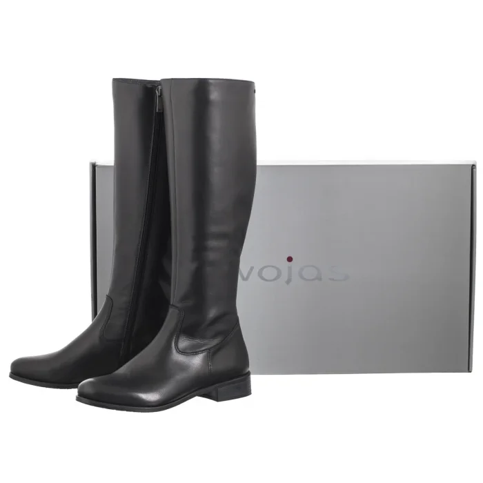 Oficerki Wojas Czarne 71015-59 – zdjęcie 7