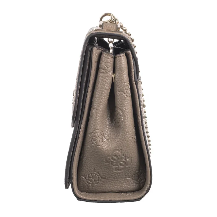 Torebka Guess Cresidia Cnvrtble Xbody Flap HWPG93 49210 Dark Taupe – zdjęcie 4